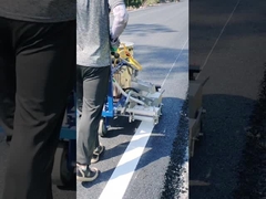 Πώς η καυτή οδική μηχανή ψεκασμού λειωμένων μετάλλων λειτουργεί;