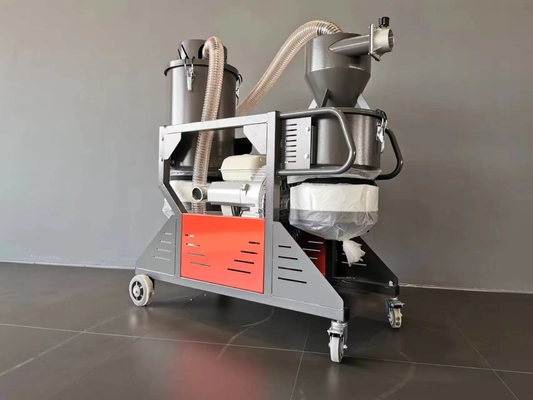 Powerful Concrete Dry Industrial Vacuum Cleaner Higher Power 5.5KW Big Capacity 70L