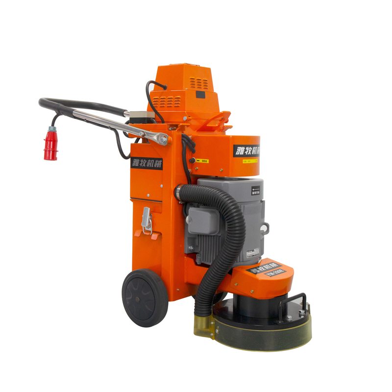 White Concrete Floor Grinding Equipment Professional Machinery For Polishing And Grinding